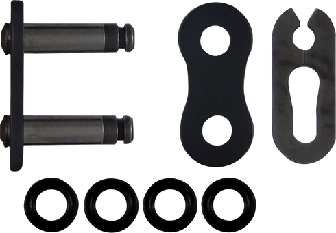 RK 530 Max-O - Connecting Link - Clip - Black 530MAXO-CL-B