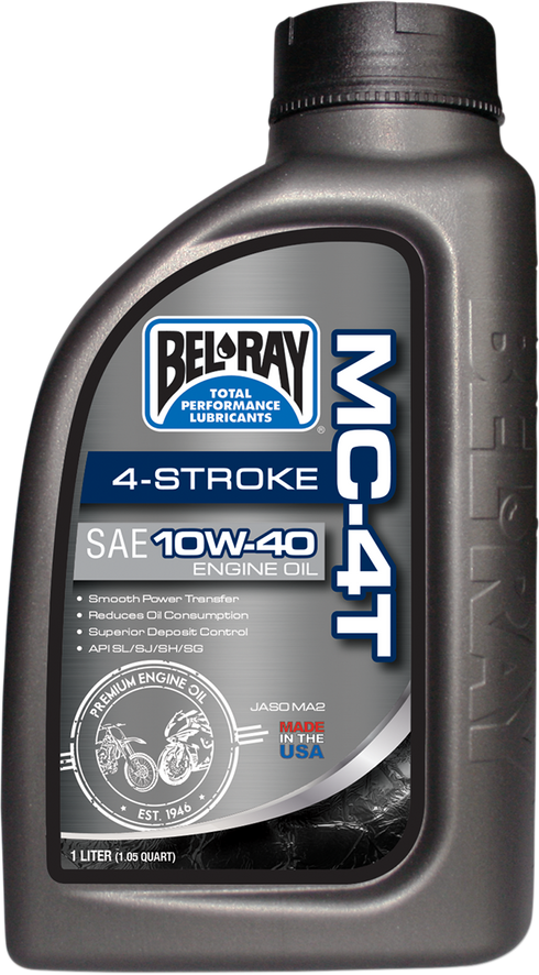 BEL-RAY MC-4T Mineral Oil - 10W-40 - 1L 99401-BT1LA