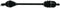 QuadBoss Honda Talon 19 20 Rugged Axle