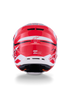 ALPINESTARS Sm7 Deed Helmet Red/Blk/Wht Glossy Lg - 482-00190L