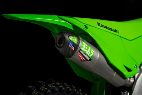 YOSHIMURA Rs12 Muffler Decals Green - 961-9079