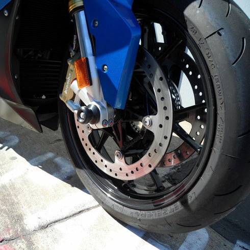 Front Axle Sliders Black