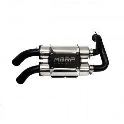 MBRP Dual S/O Mflr Polaris Rzr 900 - 241-10157