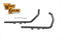 Wyatt Gatling Wyatt Gatling Exhaust Drag Pipe Set Straight Cut Ends - 30-0080