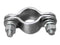 Paughco Chrome 1 inch Frame Exhaust Clamp - 30-0094