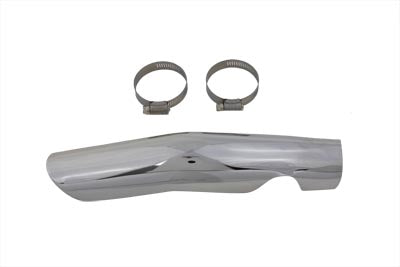 V-Twin Chrome Rear Heat Shield - 30-0112