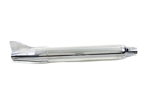 Wyatt Gatling 1961 Replica Fishtail Muffler Chrome - 30-0141