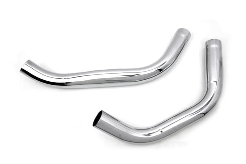 V-Twin Replica Exhaust Header Set Chrome - 30-0193