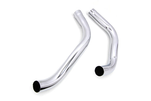V-Twin Replica Exhaust Header Set Chrome - 30-0193