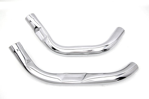 V-Twin Replica Exhaust Header Set Chrome - 30-0193