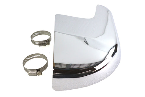 V-Twin Top Left Exhaust Heat Shield - 30-0211