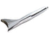 Wyatt Gatling Chrome Tapered Fishtail Muffler 27 inch - 30-0253