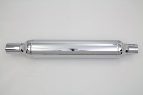 Wyatt Gatling 22 inch Cigar Muffler Chrome - 30-0282