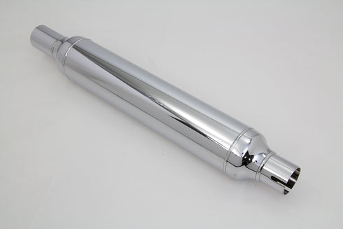 Wyatt Gatling 22 inch Cigar Muffler Chrome - 30-0282