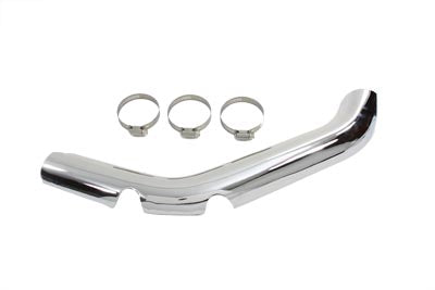 V-Twin Chrome 24 inch Front Exhaust Heat Shield - 30-0287
