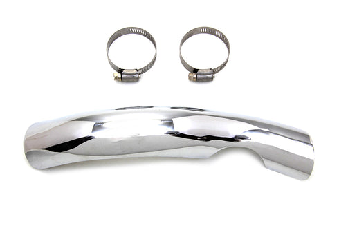 V-Twin Exhaust Pipe Rear Heat Shield - 30-0288