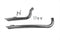 Wyatt Gatling Exhaust Drag Pipe Set Curved - 30-0295