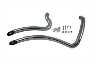 Wyatt Gatling Exhaust Drag Pipe Set Curve - 30-0320