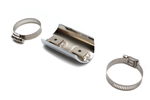 V-Twin Exhaust Heat Shield, Grooved Style - 30-0321