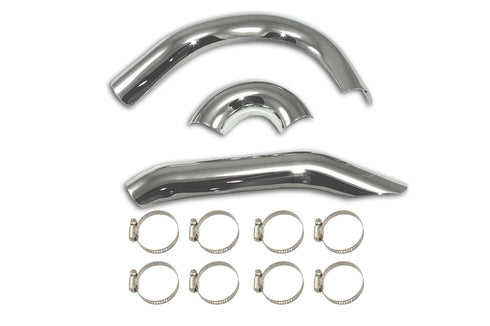 Paughco Dual Exhaust Pipe Heat Shield Set - 30-0328