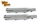 Wyatt Gatling Wyatt Gatling Side Slash Slip-On Muffler Set Chrome - 30-0359