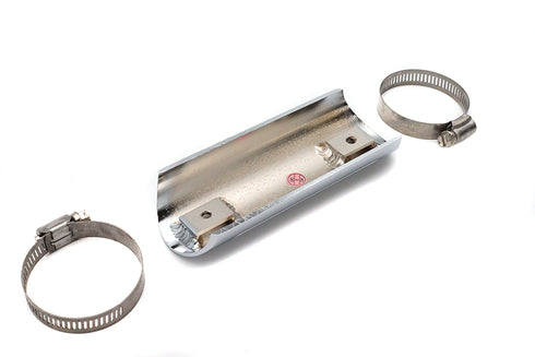 V-Twin Exhaust Heat Shield Grooved Style - 30-0362