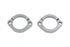 Wyatt Gatling Exhaust Header Flange Clamp Set - 30-0368