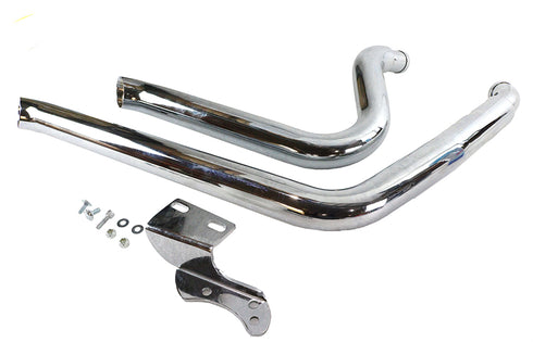 Wyatt Gatling Exhaust Drag Pipe Set Side Sweep - 30-0371