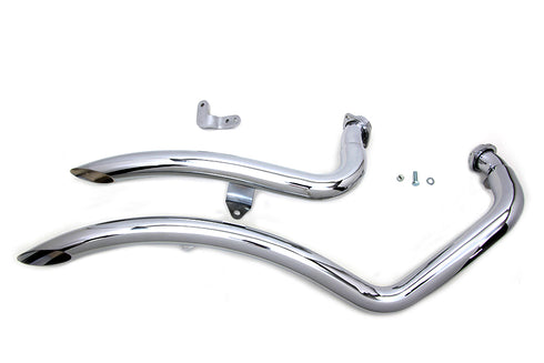 Wyatt Gatling Exhaust Drag Pipe Set Curvado - 30-0387