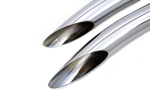 Wyatt Gatling Exhaust Drag Pipe Set Curvado - 30-0387