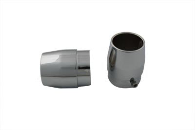 Wyatt Gatling Straight Exhaust Pipe Tip Set - 30-0453
