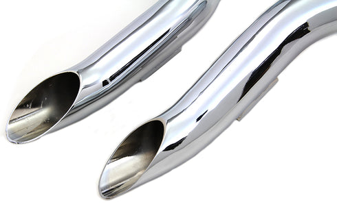 V-Twin Wyatt Gatling Down Draft Exhaust Header Set - 30-0460