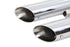 Wyatt Gatling Wyatt Gatling Chrome Slash Muffler Set - 30-0568