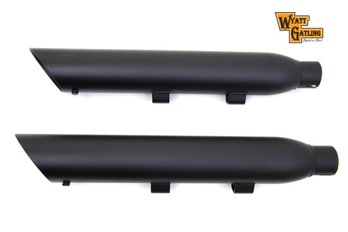Wyatt Gatling Wyatt Gatling Black Slash Muffler Set - 30-0569