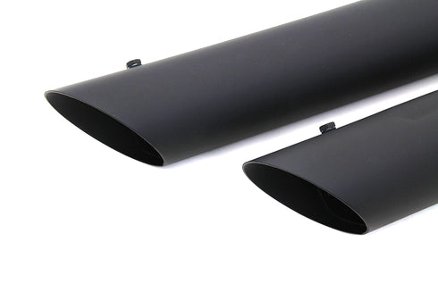 Wyatt Gatling Wyatt Gatling Side Slash Slip-On Muffler Set Black - 30-0571