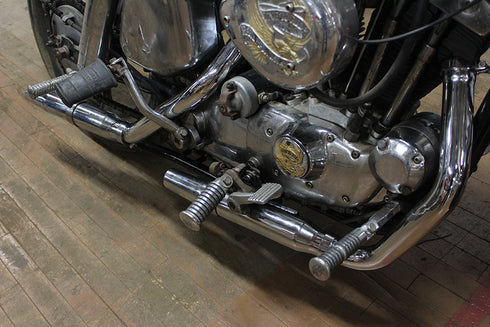 V-Twin Tapered Muffler Exhaust Kit Chrome - 30-0616