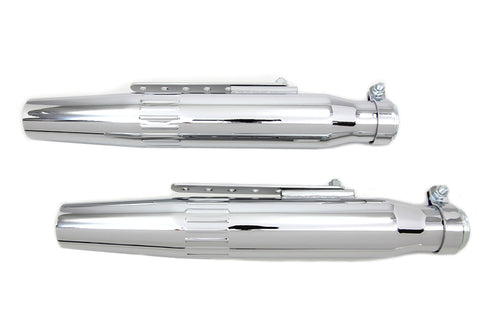 V-Twin Wyatt Gatling Tapered Muffler Set - 30-0642