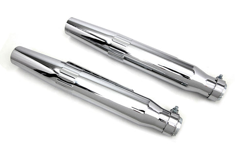 V-Twin Wyatt Gatling Tapered Muffler Set - 30-0642