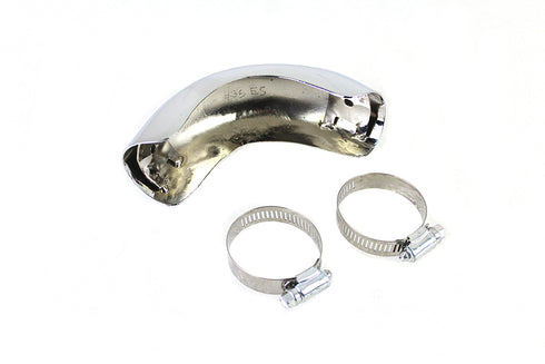 V-Twin Chrome Rear Heat Shield - 30-0675
