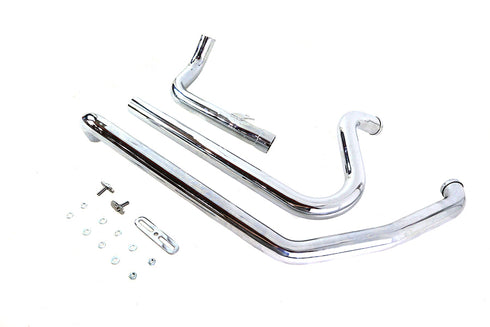 V-Twin Crossover Exhaust Header Pipes - 30-0684
