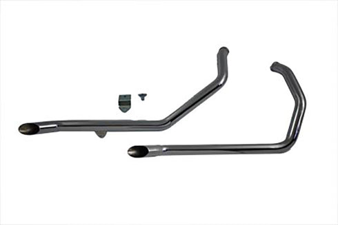 Cycle Shack Factory Sample Exhaust Drag Pipe Set Goose - 30-0688