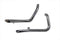 V-Twin Factory Sample Exhaust Drag Pipe Set Side Slash Style - 30-0690