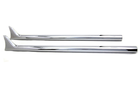 V-Twin Factory Sample 42 inch Straight Fishtail Exhaust Extension S - 30-0697