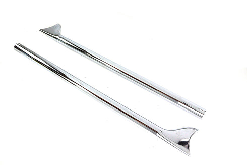 V-Twin Factory Sample 42 inch Straight Fishtail Exhaust Extension S - 30-0697