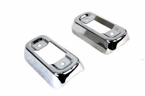 V-Twin 4 inch Muffler Bracket Cover Set - 30-0744