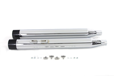 Wyatt Gatling Chrome Touring Style Muffler Set - 30-0752