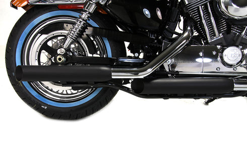 Wyatt Gatling Wyatt Gatling Black Side Slash Muffler Set - 30-0767