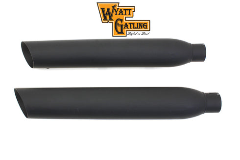 Wyatt Gatling Wyatt Gatling Black Side Slash Muffler Set - 30-0767