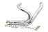 Wyatt Gatling Chrome Wyatt Gatling 2 into 1 Exhaust Pipe Header Kit - 30-0772