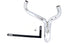 Wyatt Gatling Wyatt Gatling inchY inch Exhaust Pipe Header Chrome - 30-0776